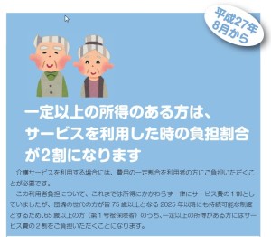 介護保険自己負担割合が変更になる？